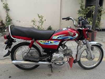 Honda cd 70 2023/2024 brand new condition