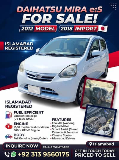 Mira Es 2018 import