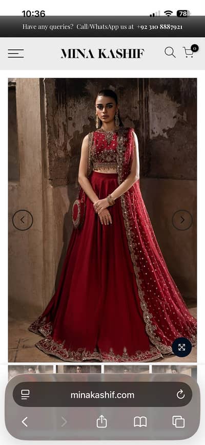 Bridal Dress, wedding dress, red lehenga