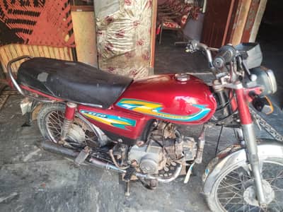 China bike 70 cc good condition