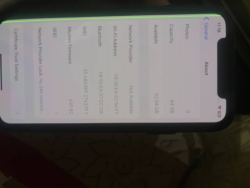 Apple iPhone X 7