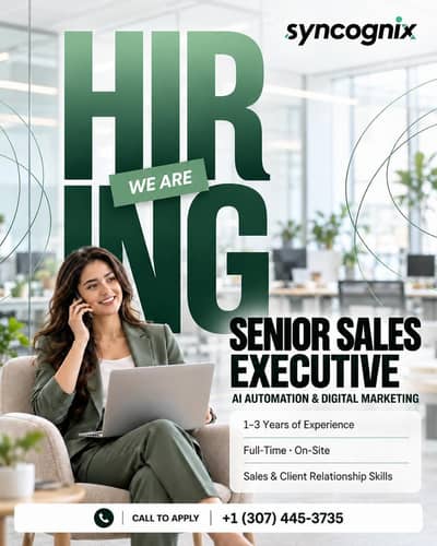 Sales Executive in Digital marketing