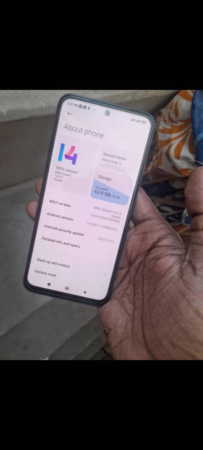 Xiaomi Redmi Note 10 seald pack mobile best condition