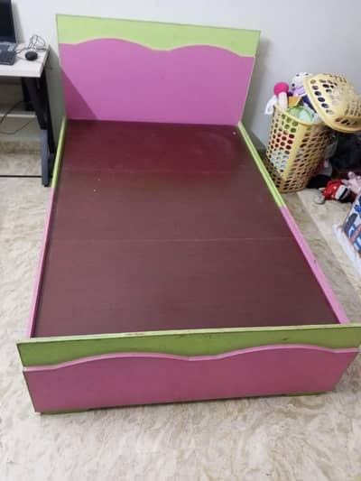 Wooden Single Bed