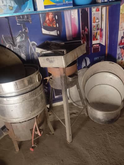 Milk shop accessories available for sale with excellent condition