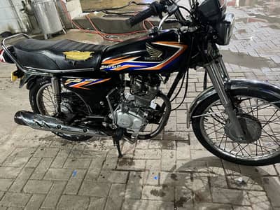 Honda CG-125 full orignal home used karachi register