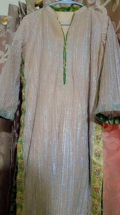 shimmer jersey shalwar kameez slightly used