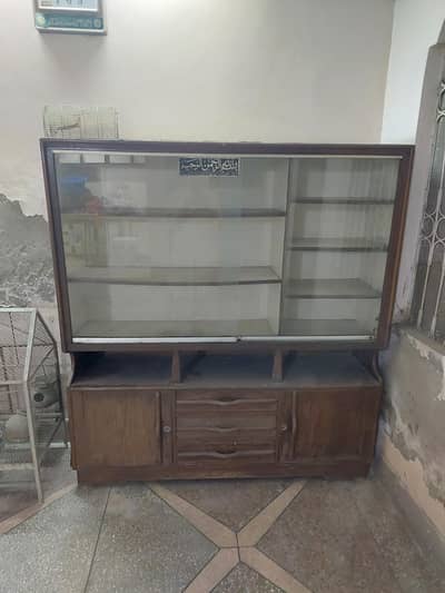 Pure Wooden Showcase