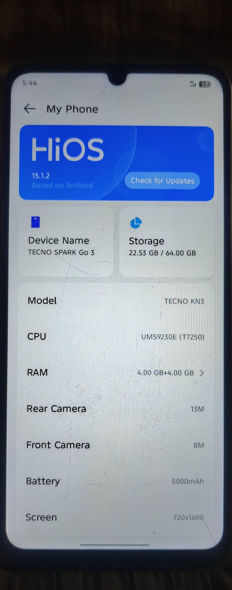 Tecno Spark Go 3 0