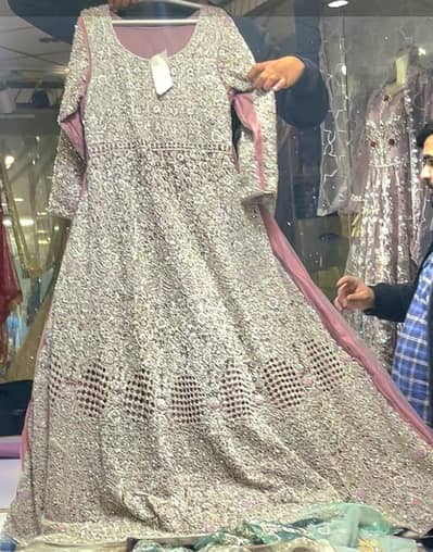Heavy bridal maxi