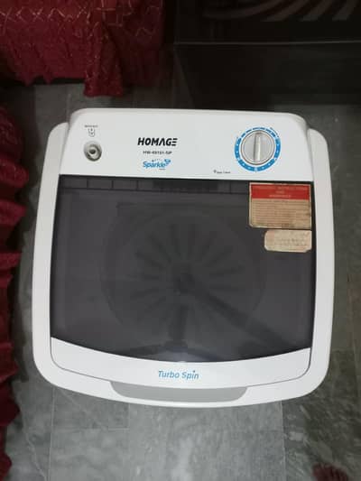 Homage  sparkle spinner slightly used