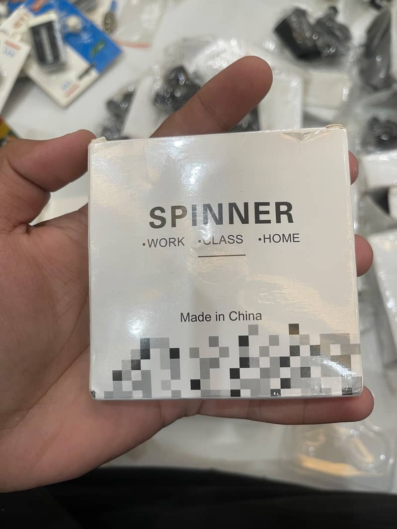 Imported spinners available different pattern 6 pcs available 2