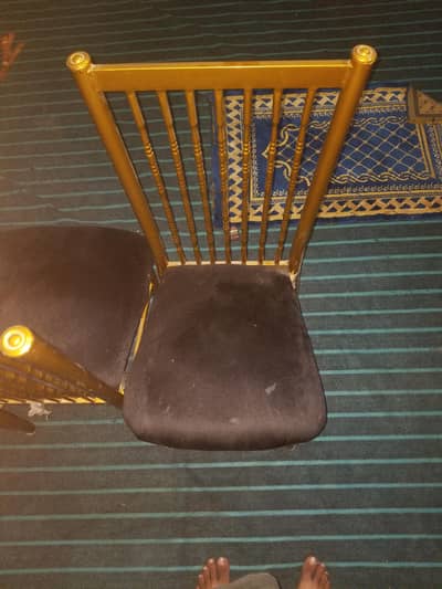 Chair and tables