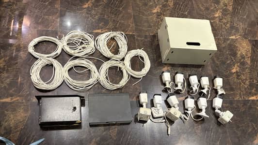 Dahua IP CCTV security camera with audio recording