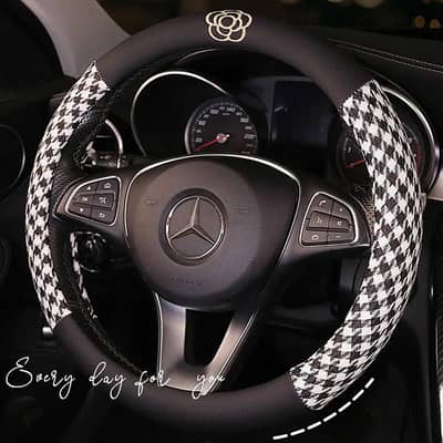BMW, Lexus, Mercedes stylish steering wheel cover.