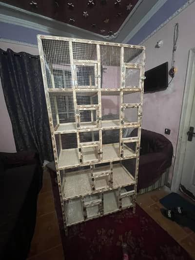 Brand new wooden cage