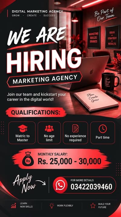 Part time, Full time, Home based and online Jobs