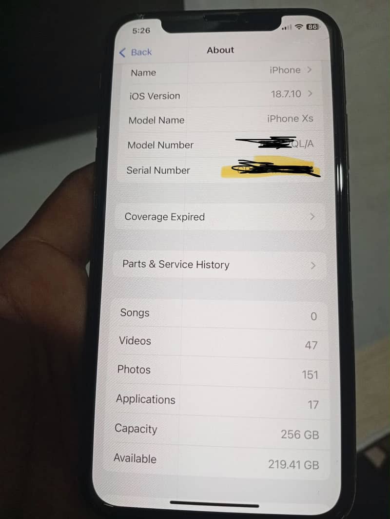 Apple iPhone XS 8