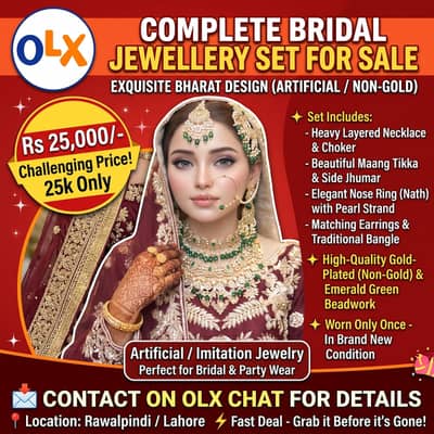 Complete Bridal Barat Jewellery Set