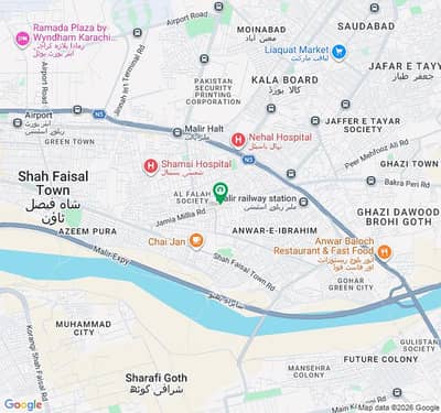 150 Sq. Yards Commercial Plot for Sale on Jamia Millia Road, Karachi