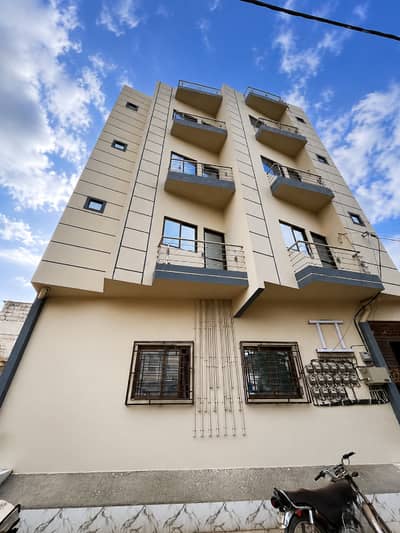 with Solar Facility | Main Shahrah-E-Faisal Facing 3 Rooms, Rental Value 30000 No Commission Flat For Sale no bank loan only cash last unit