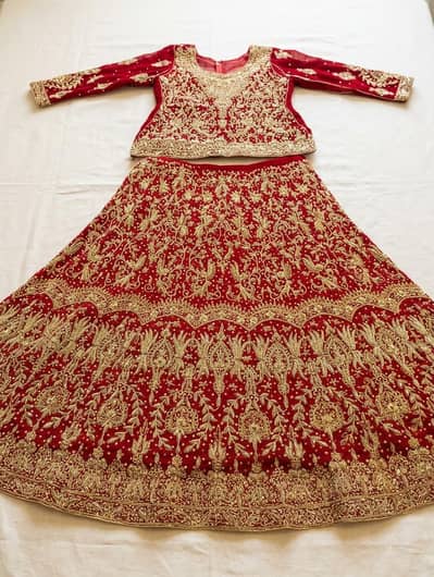 Barat Bridal Lehenga Heavy Embroidery / Shadi Ka Jora