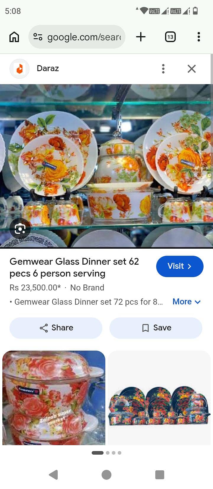 Divider  and Dinner Set. 2