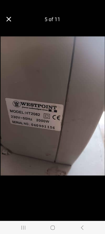 excellent working condition dual air and heater fan