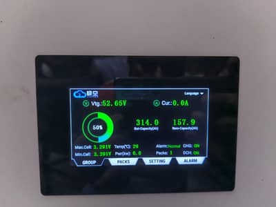 16kW Lithium Battery 51.2v 314AH