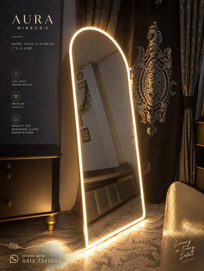 1.5x5 Premium Full Length Mirror | Luxury Mirrors by Aura