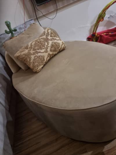 oval shaped new sofa for sale