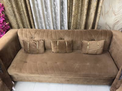 Sofa and Curtains