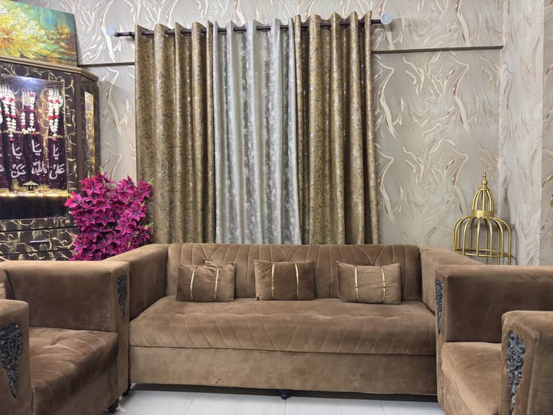 Sofa and Curtains 1