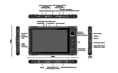 Android Rugged Tablet (8/128)