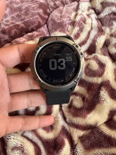 Garmin Fenix 6X Pro Solar Edition - 51mm Titanium (10/10 Condition)