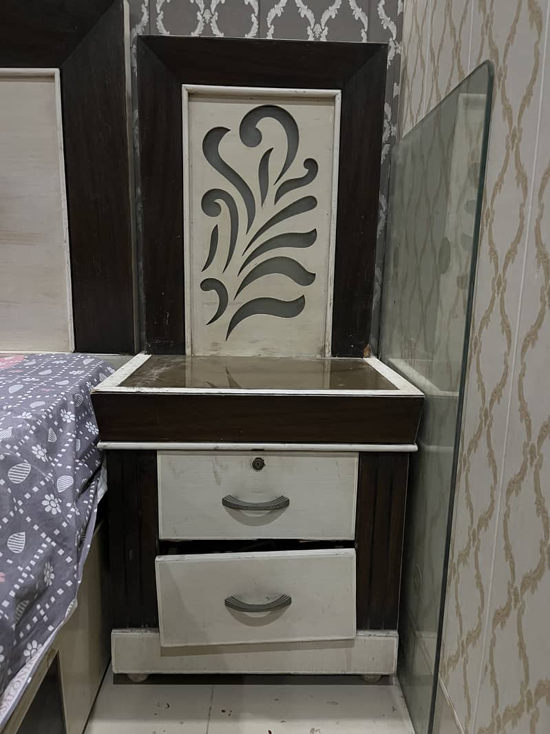 2 piece bed set dressing table and bed 4