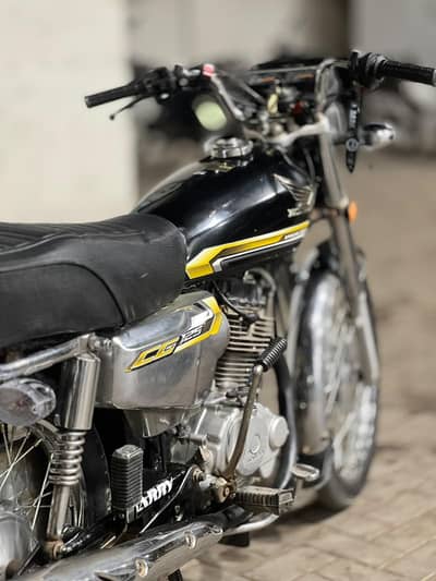Honda cg 125 self start