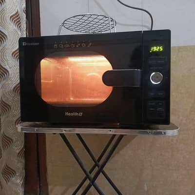 Dawlance 5 in 1 microwave grill convection air fryer oven steel body