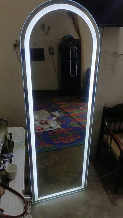Arch Shape LED Mirror 6×2 Feet – Brand New