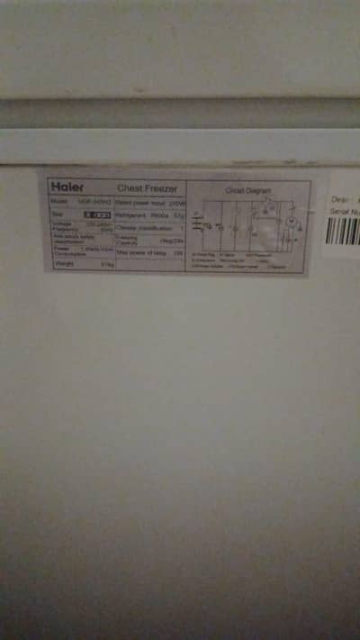 Brand New Hiear Deep Fereezer For Sale