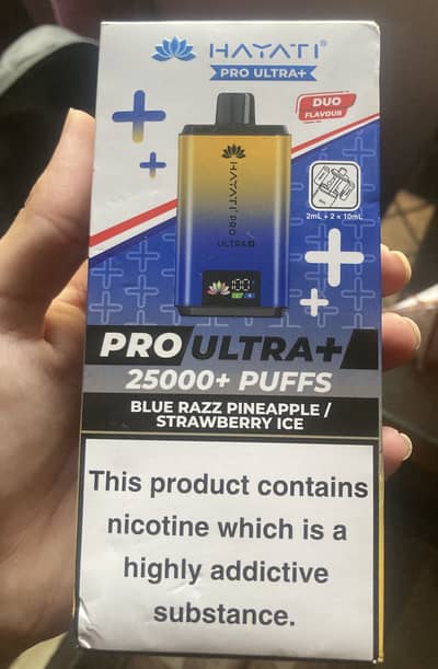 Hayati pro ultra plus disposable pod