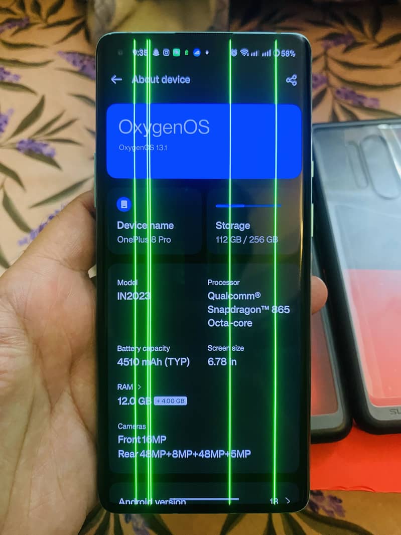 One Plus 8 Pro 12/256 4