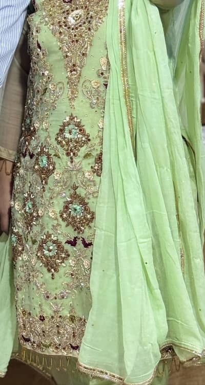 Heavy Adda work Fancy dress for sale