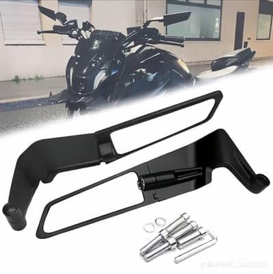 sporty KTM duke style bike side mirrors