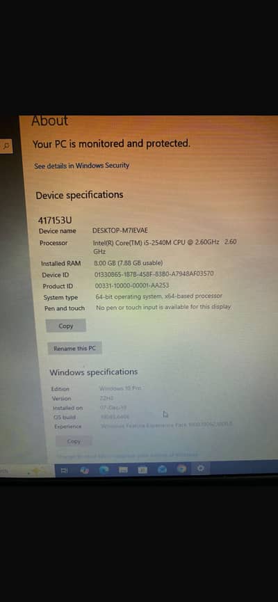 Lenovo windows 10 pro core i5