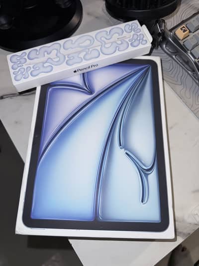 iPad Air 6 2024 m2 with apple pencil pro