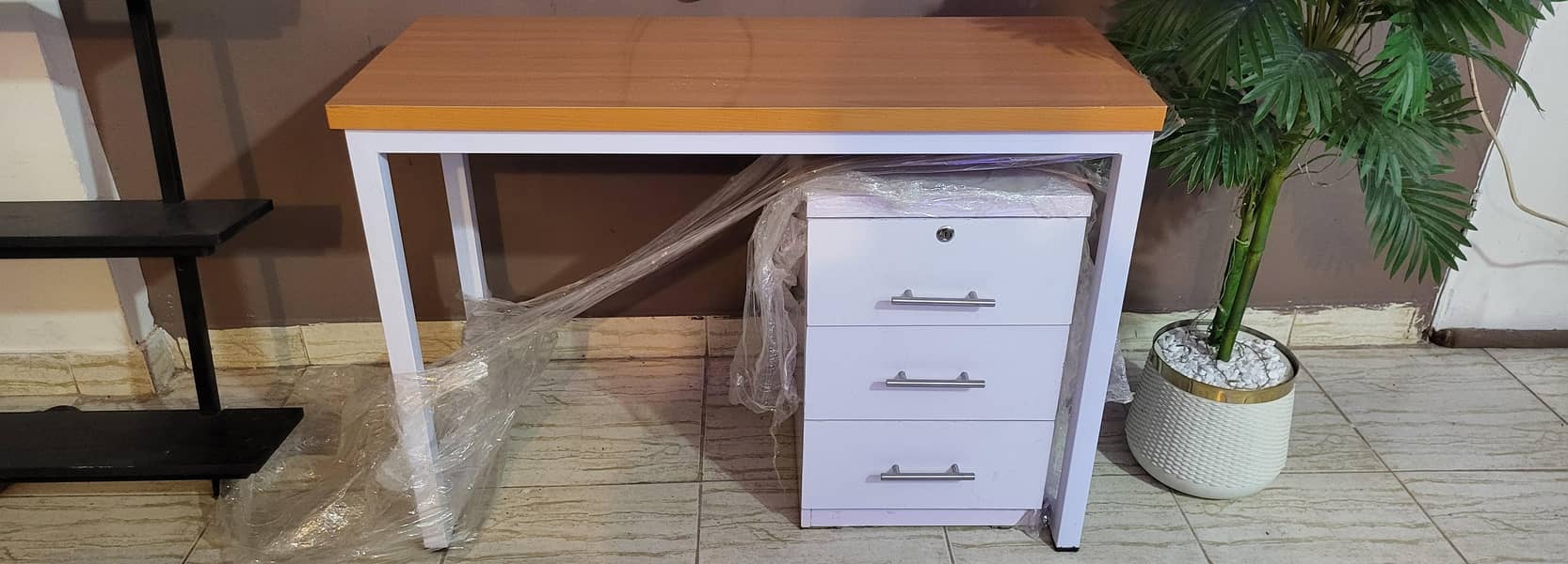 Study Table/ Office Table/ Console with 3 draws 1