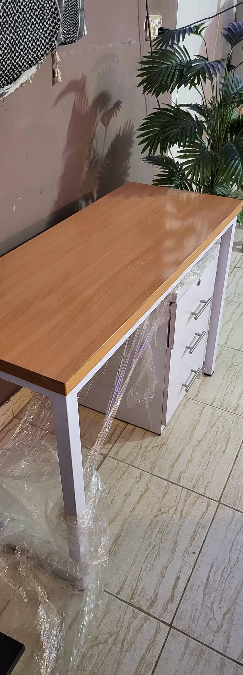 Study Table/ Office Table/ Console with 3 draws 4