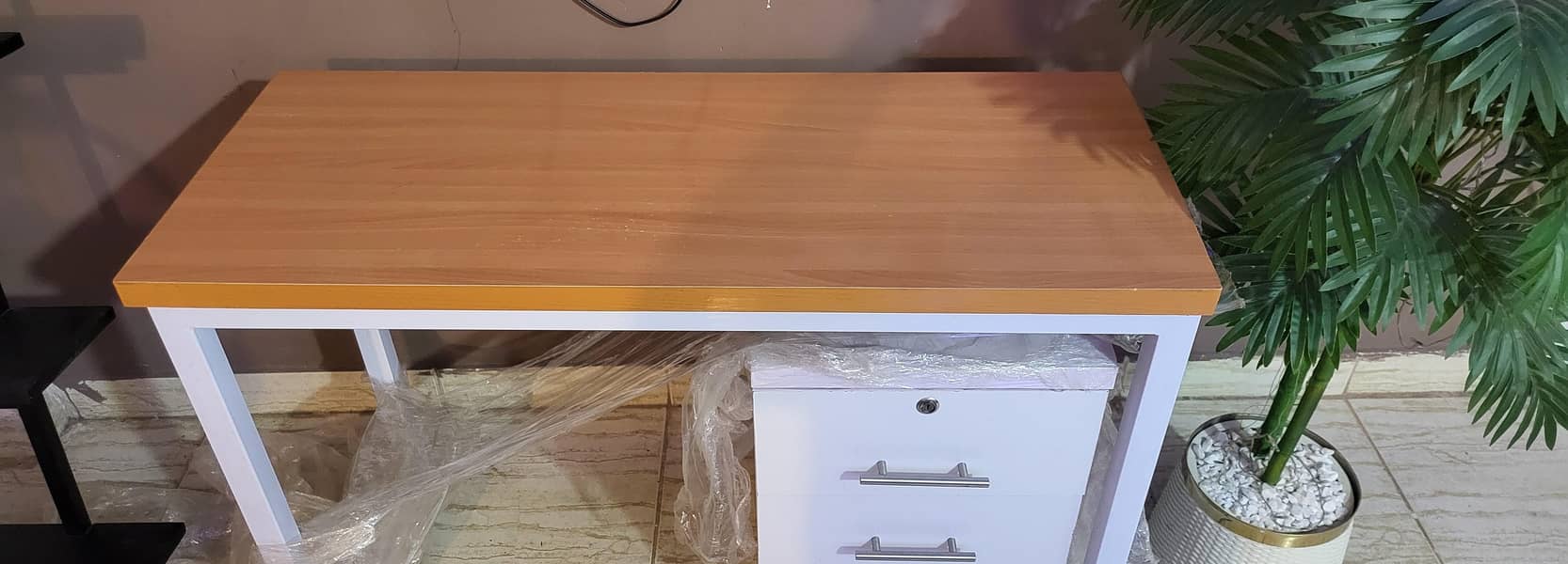 Study Table/ Office Table/ Console with 3 draws 6