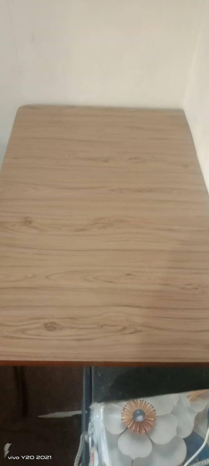 Folding iron table 2